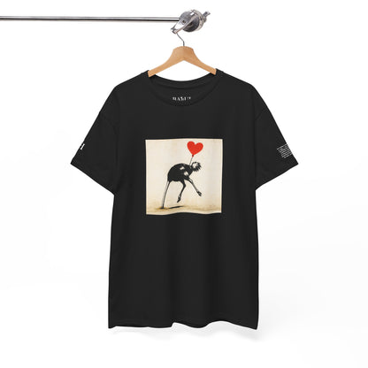 T-shirt Ribelle – Maglietta Unisex in Cotone Pesante per Spiriti Liberi.