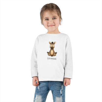 Maglietta a maniche lunghe Zen Inside - ZEBRA