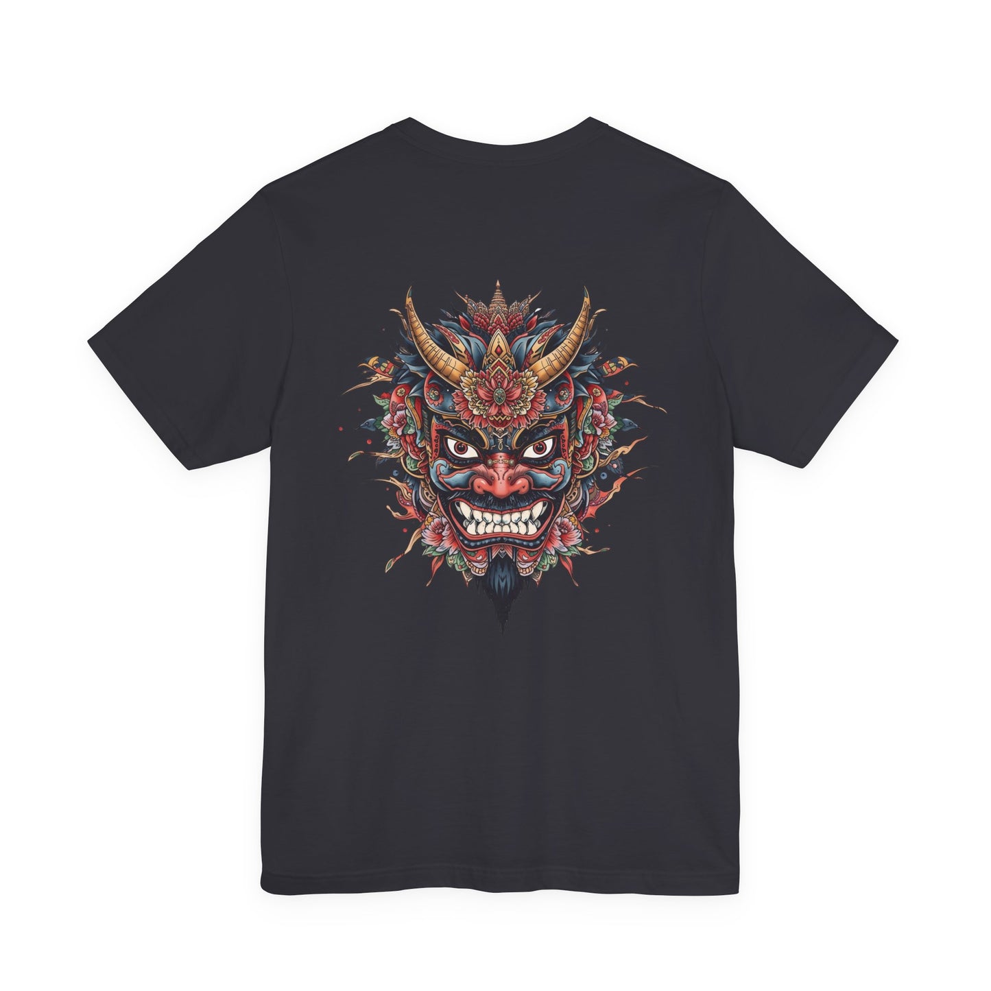 The Bold Oni Mask Streetwear T-Shirt