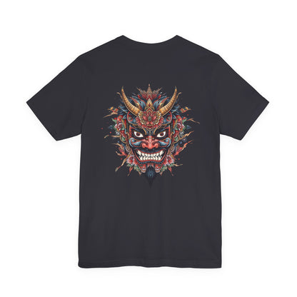 The Bold Oni Mask Streetwear T-Shirt