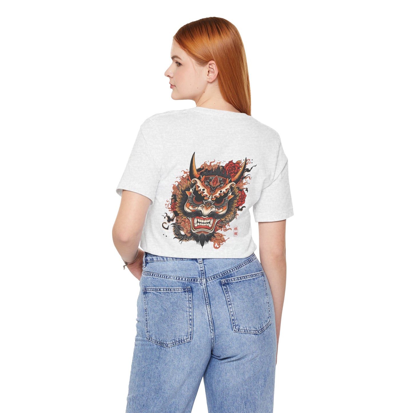 The Bold Oni Mask Streetwear T-Shirt