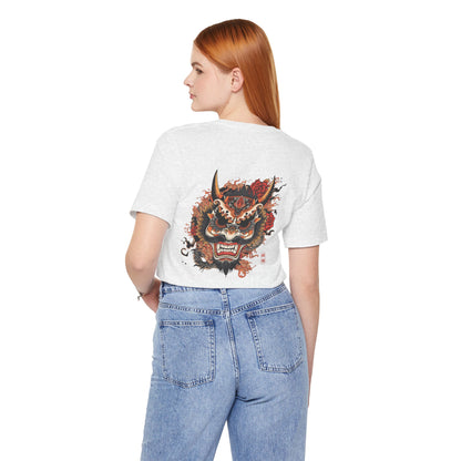 The Bold Oni Mask Streetwear T-Shirt