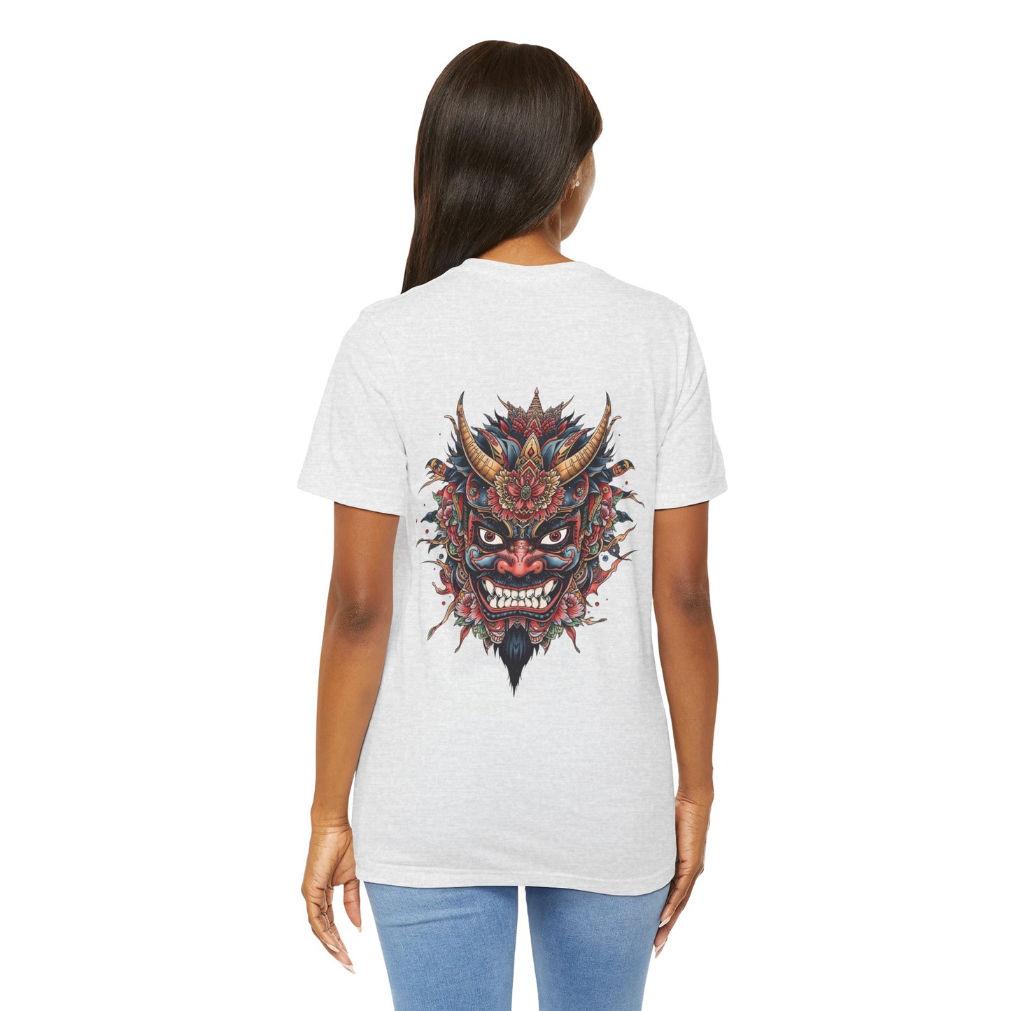 The Bold Oni Mask Streetwear T-Shirt
