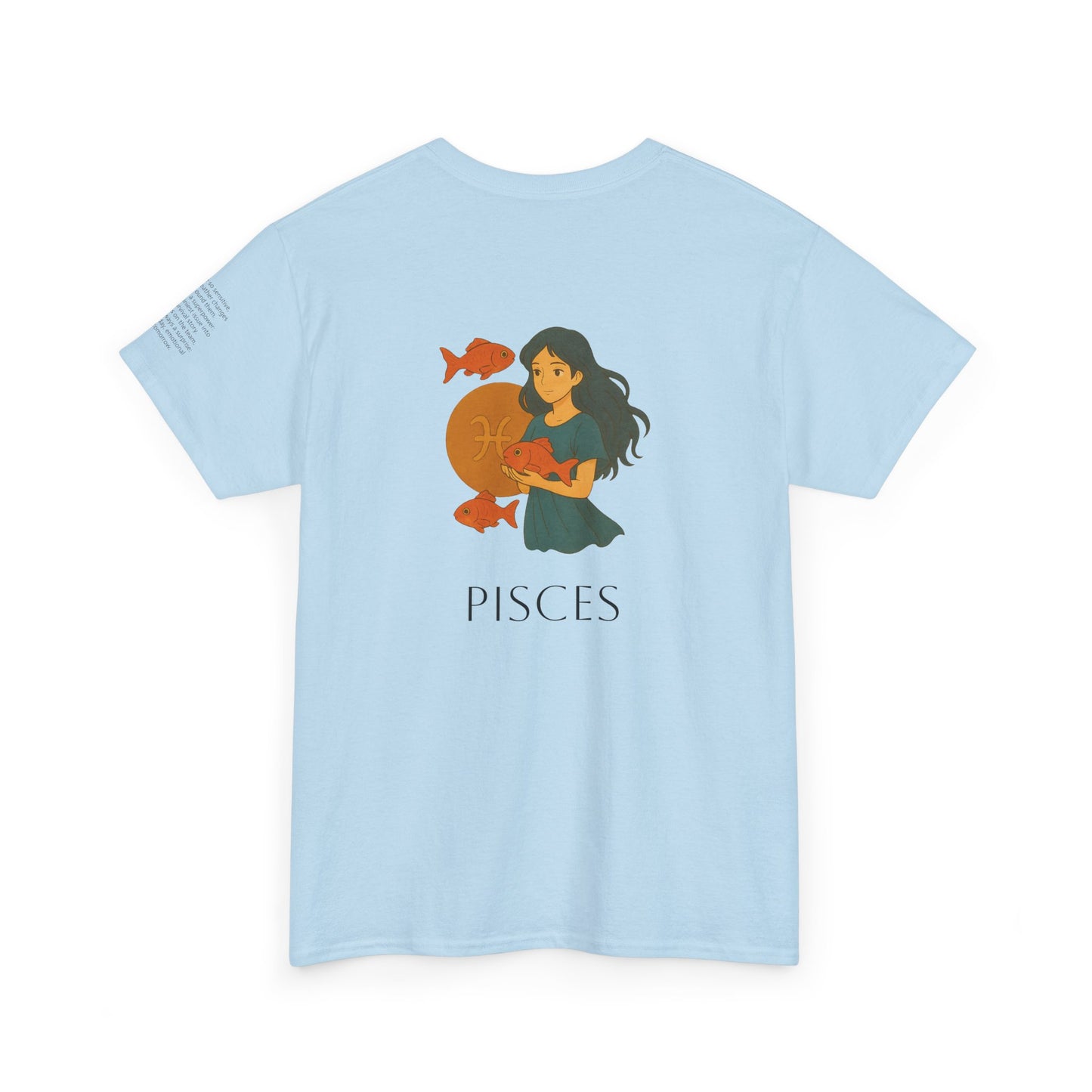 PESCI - T-shirt Zodiacali da sogno: la magia delle stelle in stile Ghibli