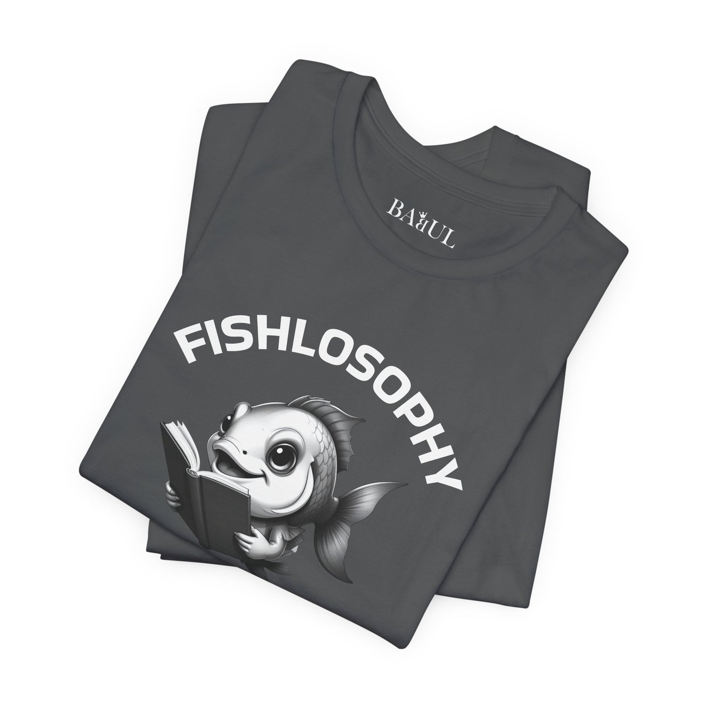 Fishlosophy Unisex Jersey Maglietta a maniche corte – Vedi la vastità anche in piccoli spazi.