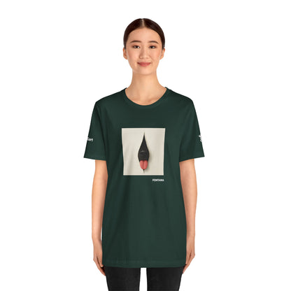 T-Shirt unisex  DOGART - FONTANA - Un dipinto iconico rivisitato con i cani