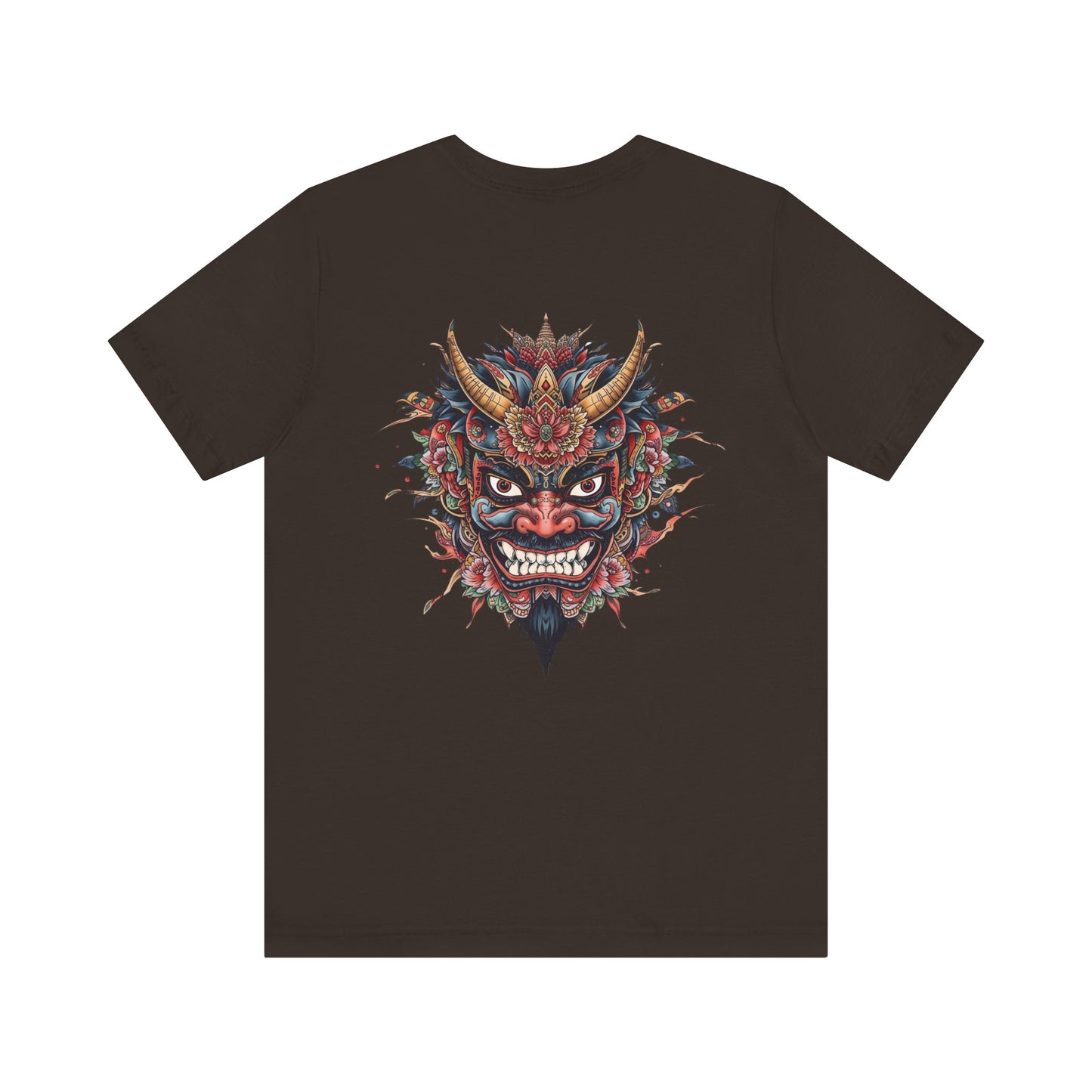 The Bold Oni Mask Streetwear T-Shirt