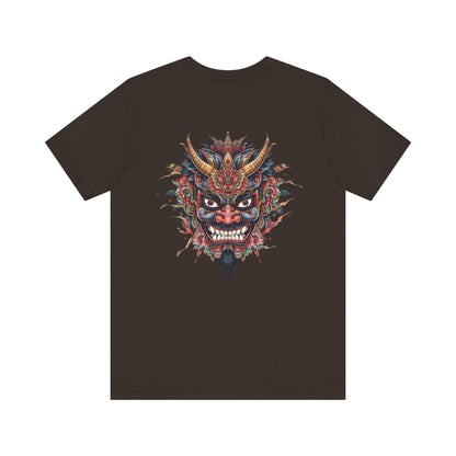 The Bold Oni Mask Streetwear T-Shirt