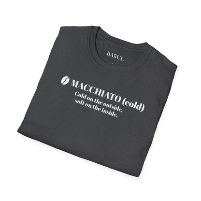 CoffeeTherapy T-Shirt – Irony Is the Best Cure (Right After Coffee)