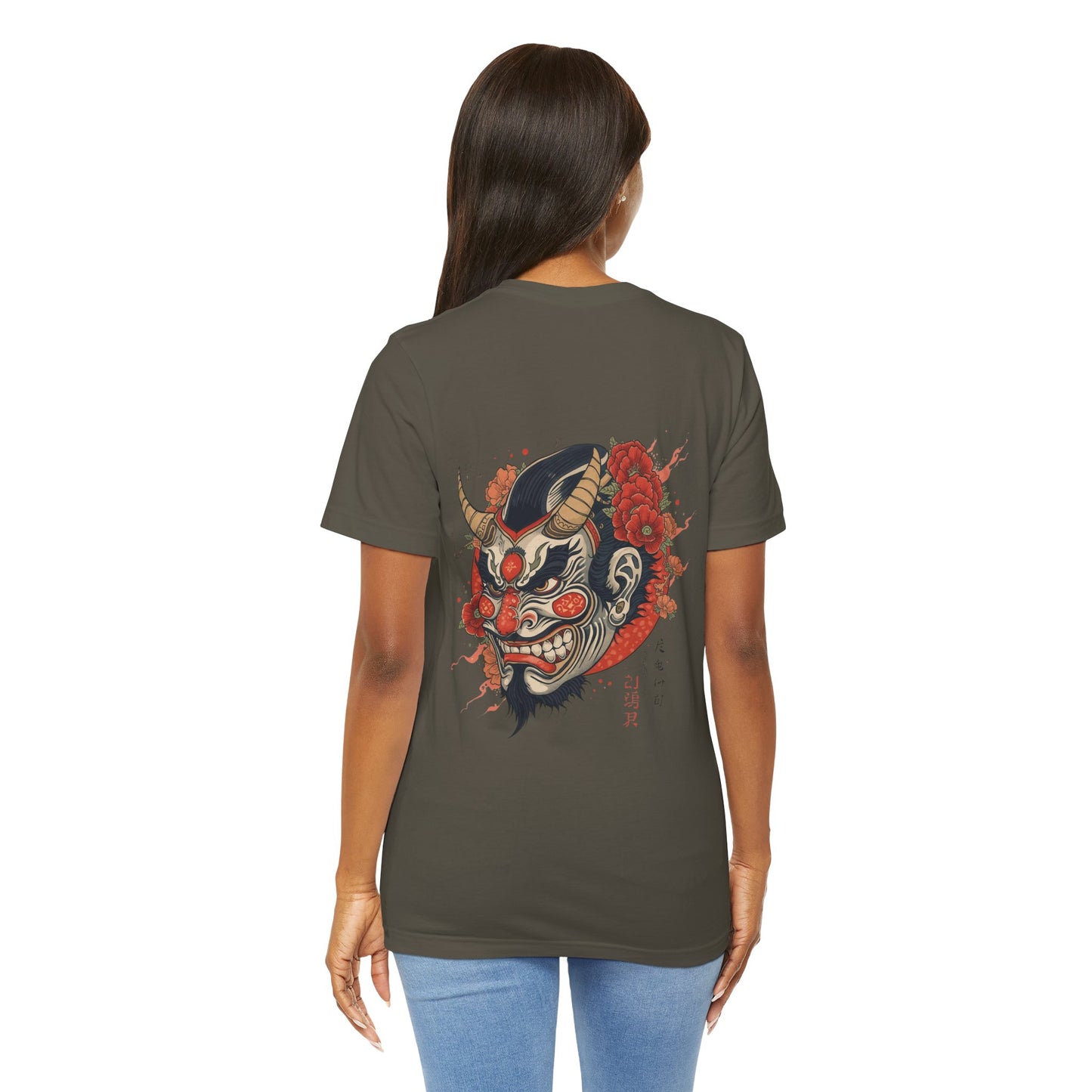The Bold Oni Mask Streetwear T-Shirt