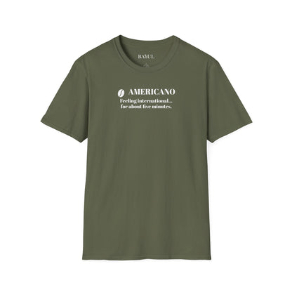 CoffeeTherapy T-Shirt – Irony Is the Best Cure (Right After Coffee)