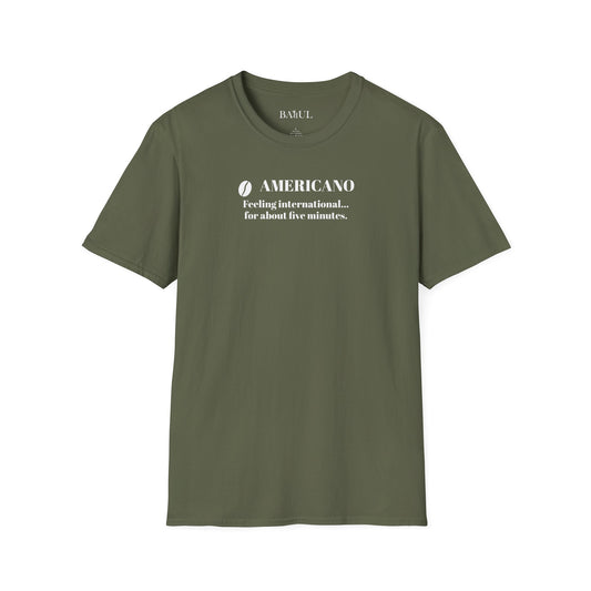 CoffeeTherapy T-Shirt – Irony Is the Best Cure (Right After Coffee)