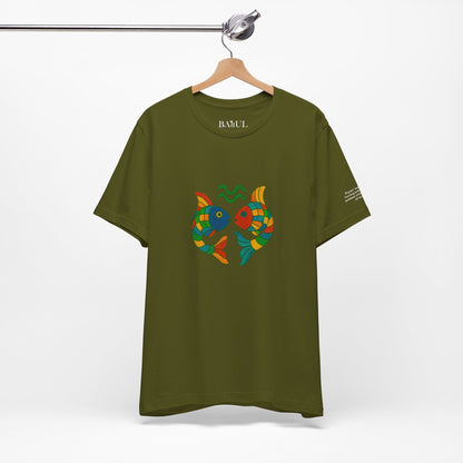 PISCES - T-shirt, The Zodiac in Colors