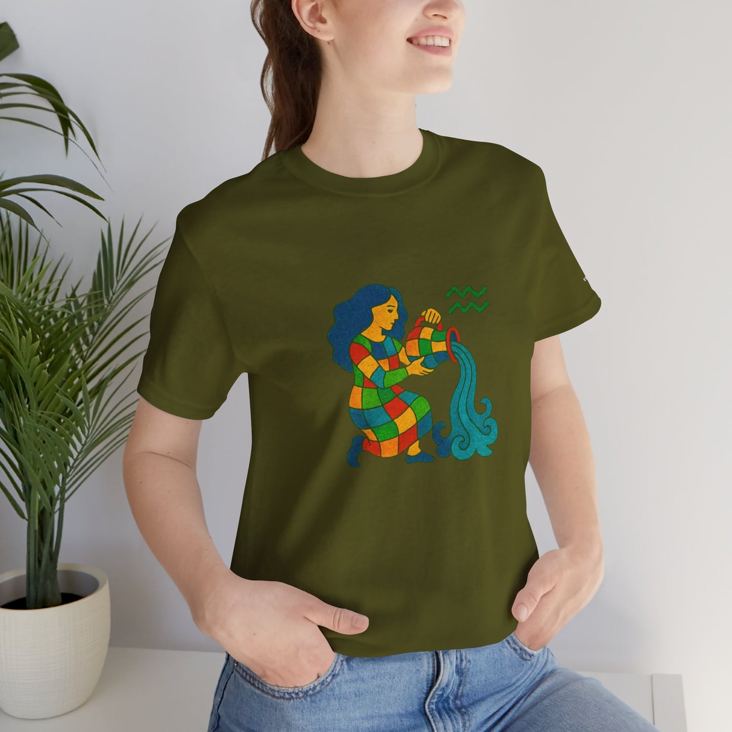 ACQUARIO - T-Shirt, I segni zodiacali secondo Saint Phalle