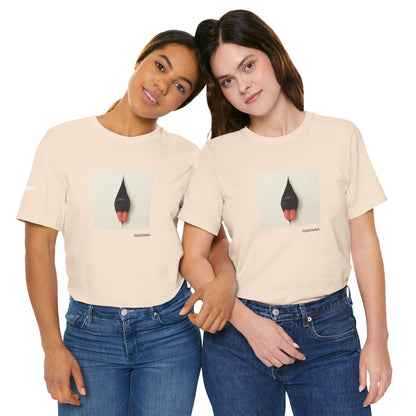 T-Shirt unisex  DOGART - FONTANA - Un dipinto iconico rivisitato con i cani