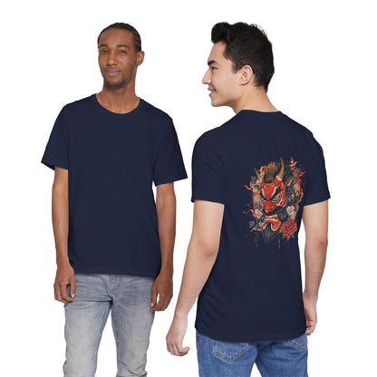 The Bold Oni Mask Streetwear T-Shirt