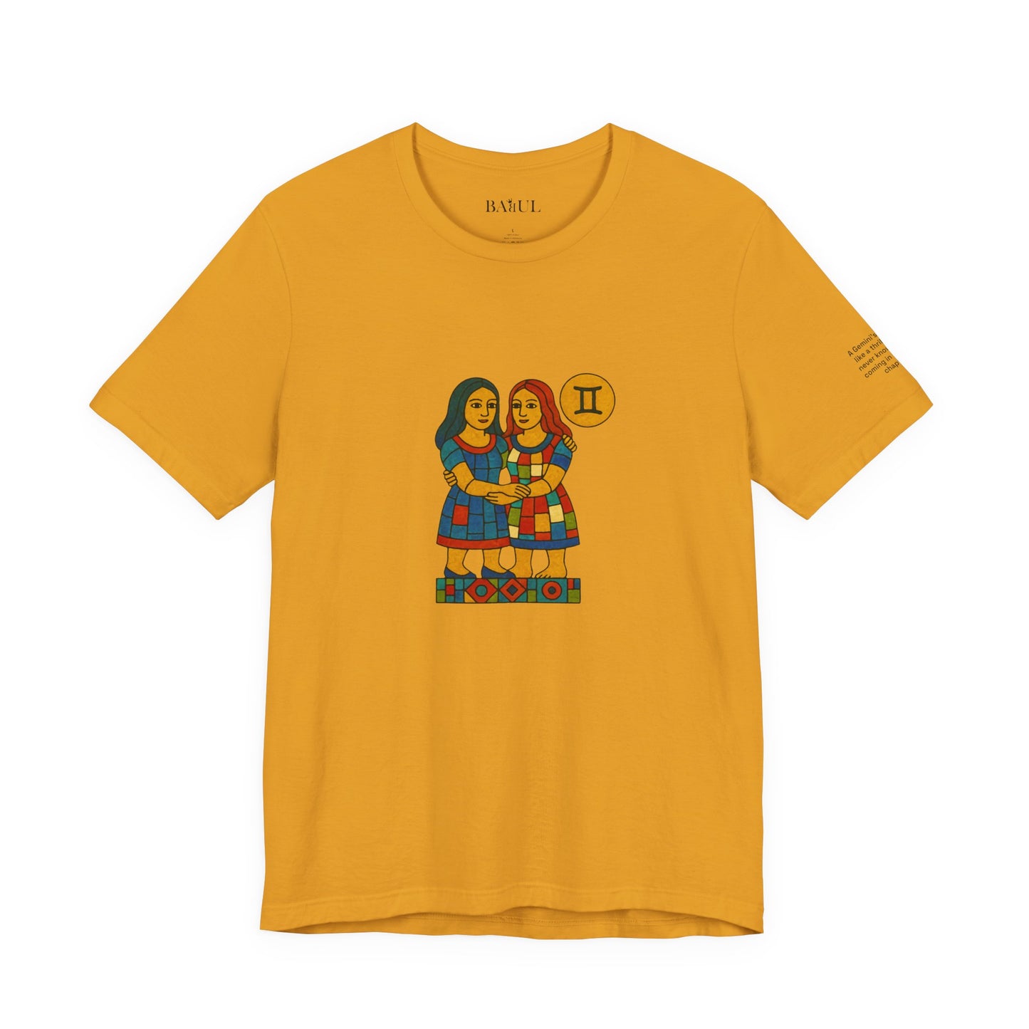 GEMINI - T-shirt, The Zodiac in Colors