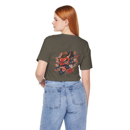 The Bold Oni Mask Streetwear T-Shirt