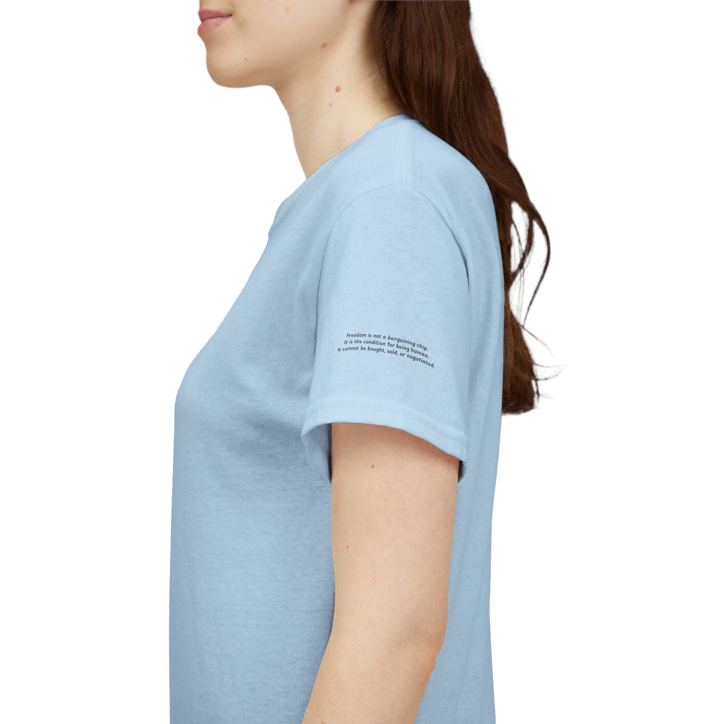 Rebel Graphic Tee - Unisex Heavy Cotton T-Shirt for the Wild at Heart. Rebel Tees, Born to Be Worn - FREEDOM IS NON-NEGOTIABLE