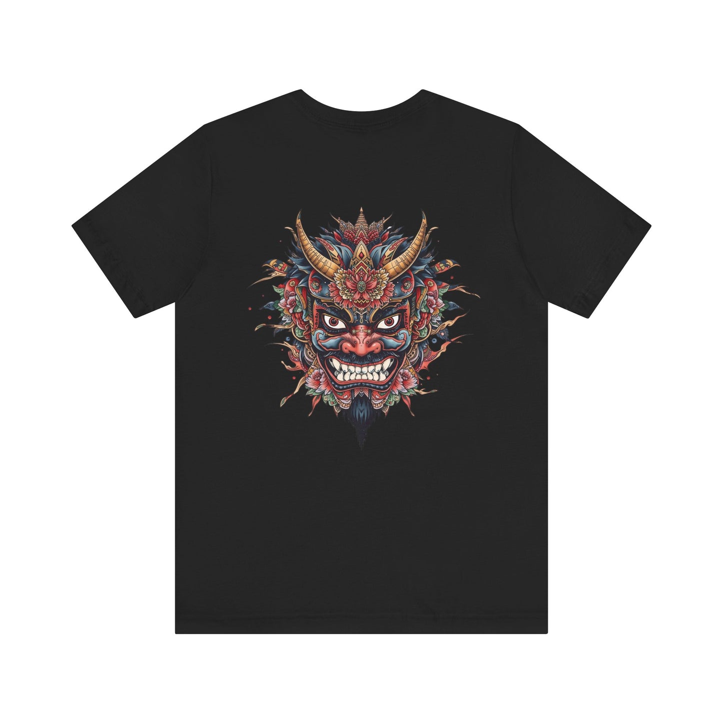 The Bold Oni Mask Streetwear T-Shirt