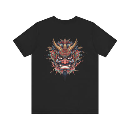 The Bold Oni Mask Streetwear T-Shirt