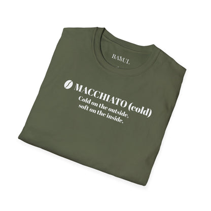 CoffeeTherapy T-Shirt – Irony Is the Best Cure (Right After Coffee)