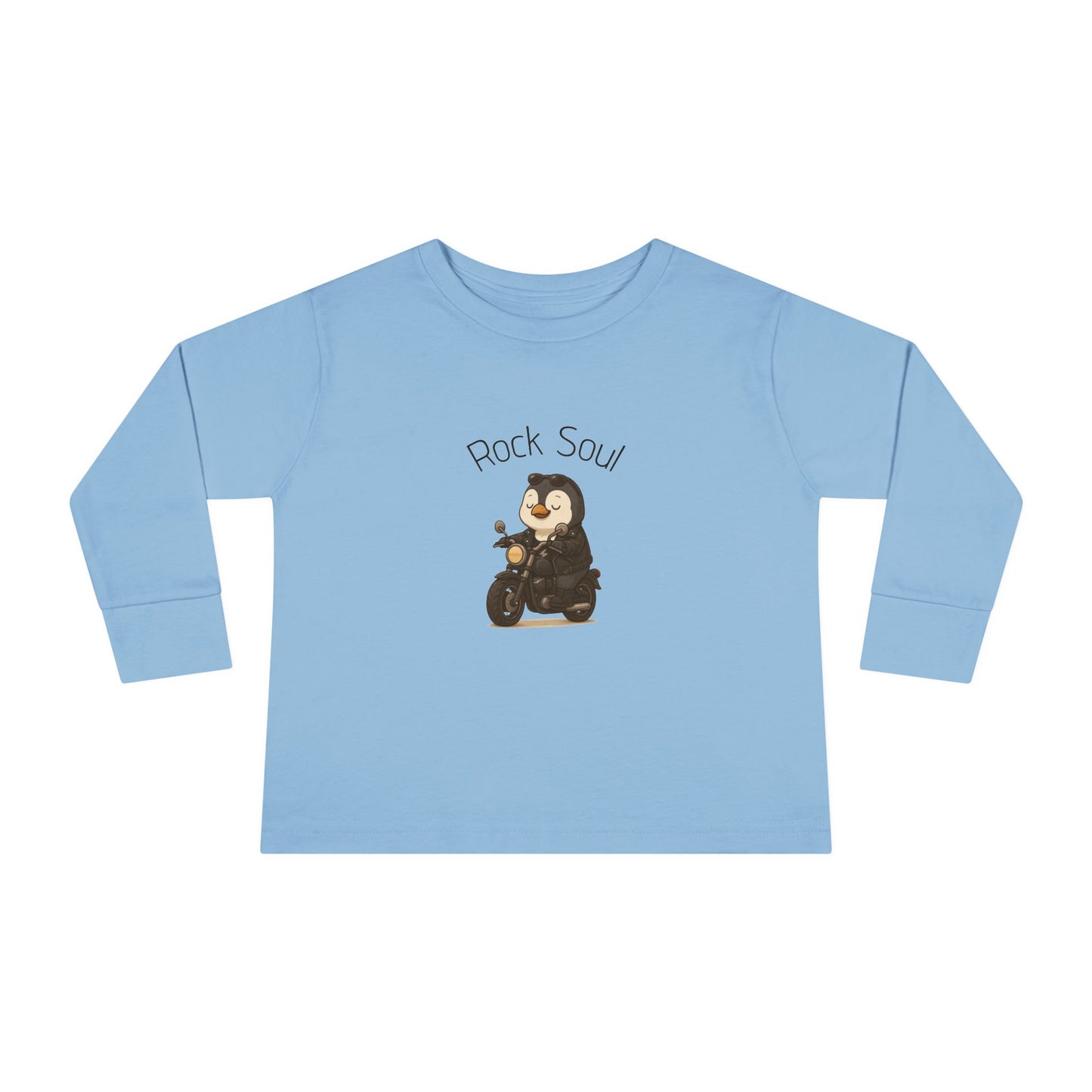 Magliette Rock Soul Kids - Pinguino - Animali dolci con un ritmo ribelle