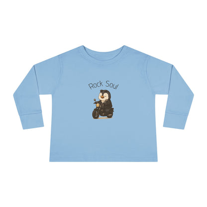 Magliette Rock Soul Kids - Pinguino - Animali dolci con un ritmo ribelle