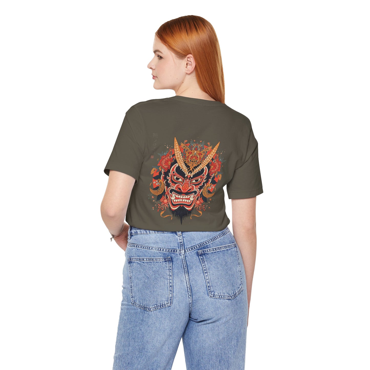 The Bold Oni Mask Streetwear T-Shirt