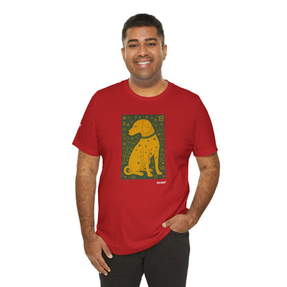 Unisex T-Shirt con cane DOGART  - KLIMT - Dipinto iconico rivisitato con i cani