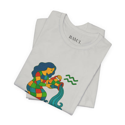 ACQUARIO - T-Shirt, I segni zodiacali secondo Saint Phalle