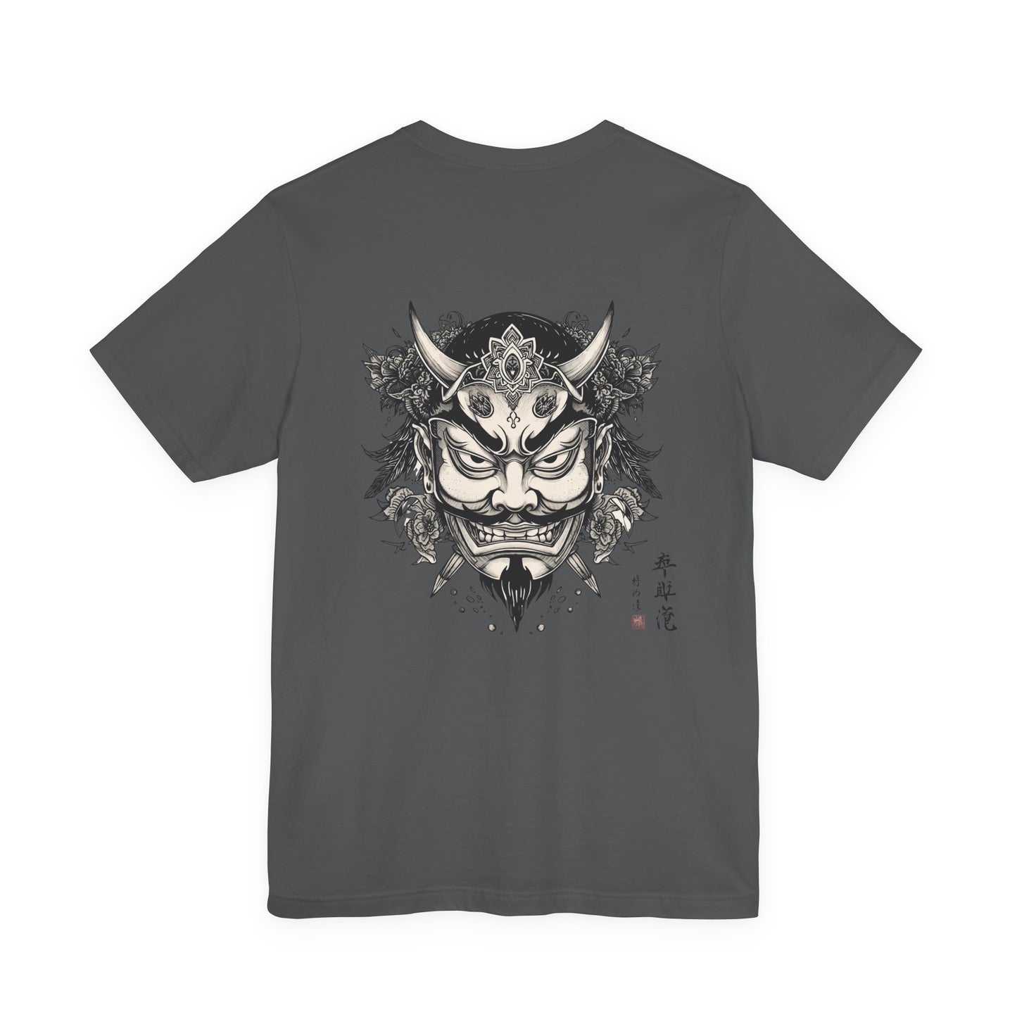 The Bold Oni Mask Streetwear T-Shirt