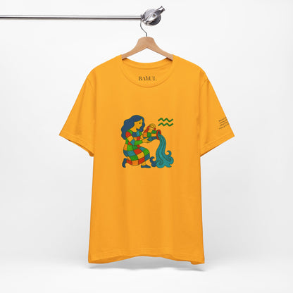 ACQUARIO - T-Shirt, I segni zodiacali secondo Saint Phalle