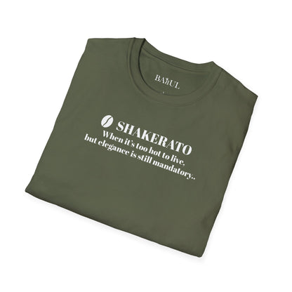 CoffeeTherapy T-Shirt – Irony Is the Best Cure (Right After Coffee)
