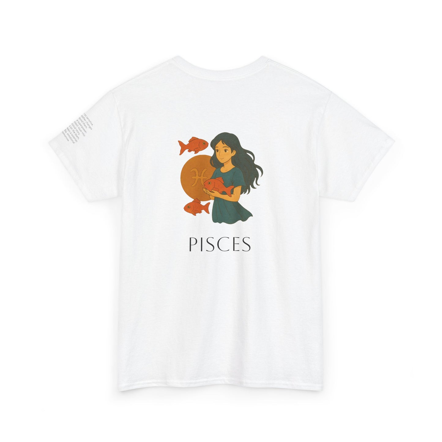 PESCI - T-shirt Zodiacali da sogno: la magia delle stelle in stile Ghibli