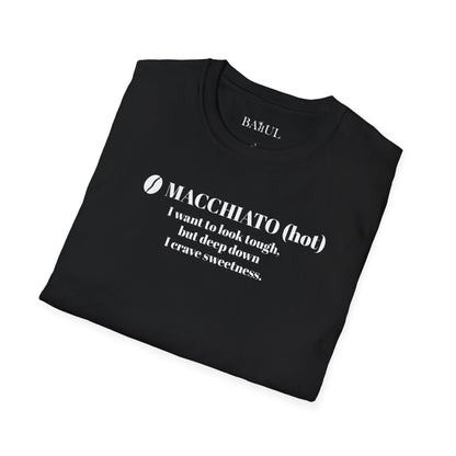 CoffeeTherapy T-Shirt – Irony Is the Best Cure (Right After Coffee)