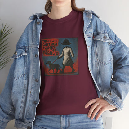 T-shirt Ribelle – Maglietta Unisex in Cotone Pesante per Spiriti Liberi.