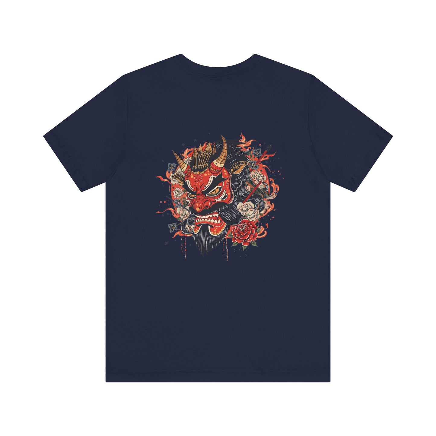 The Bold Oni Mask Streetwear T-Shirt