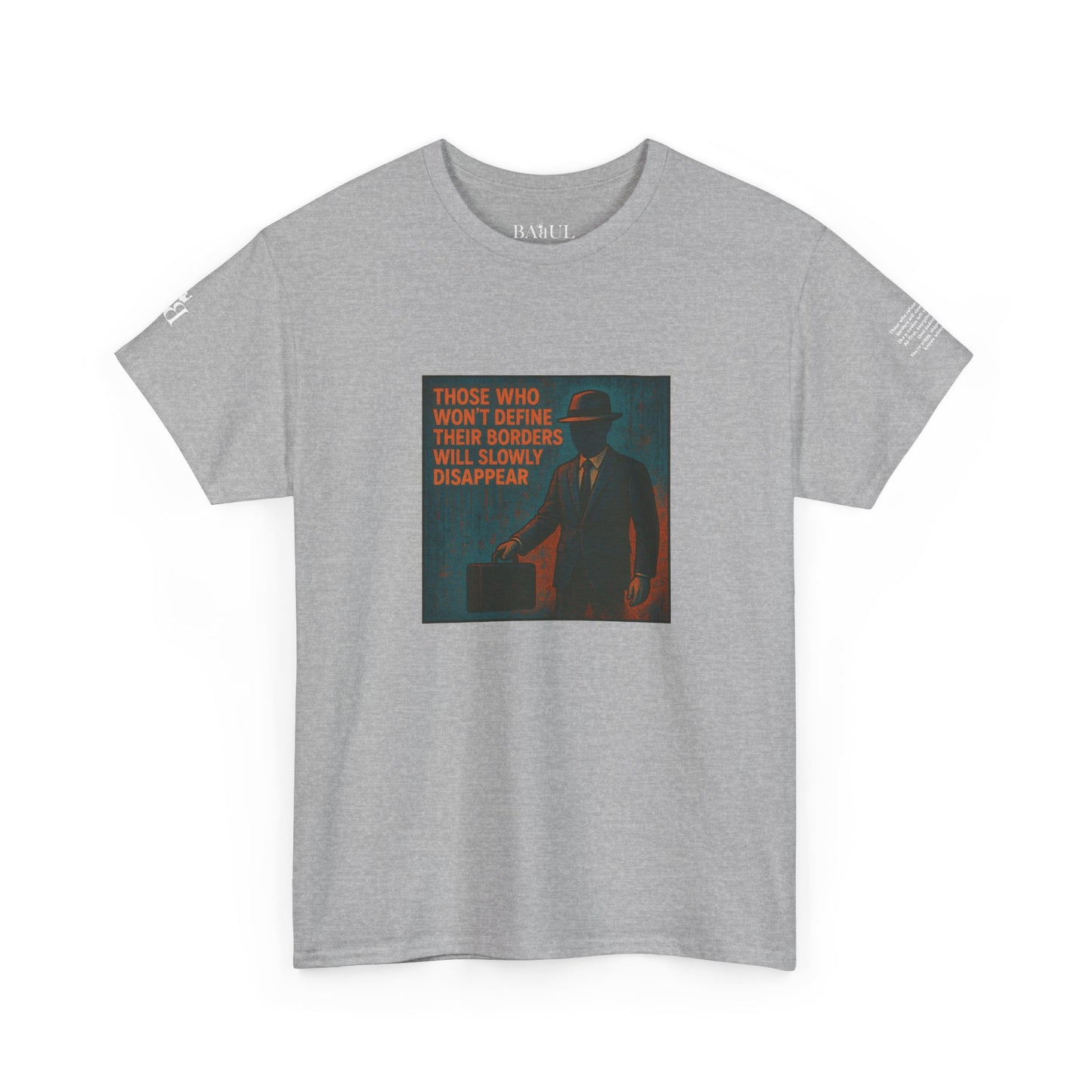 T-shirt Ribelle – Maglietta Unisex in Cotone Pesante per Spiriti Liberi.