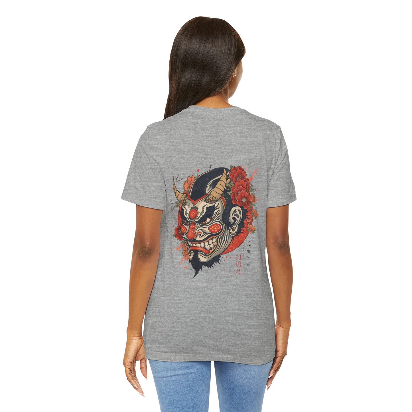 The Bold Oni Mask Streetwear T-Shirt