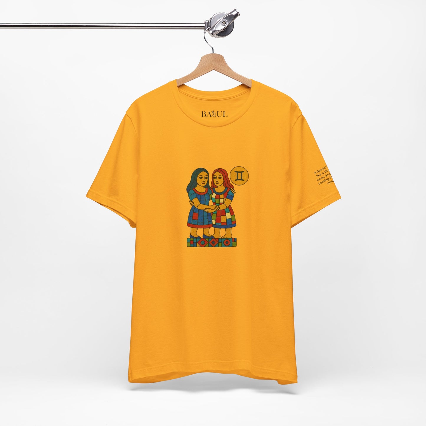 GEMINI - T-shirt, The Zodiac in Colors