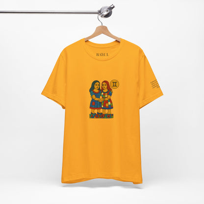 GEMINI - T-shirt, The Zodiac in Colors