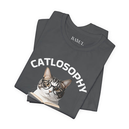 Catlosophy Unisex Jersey Maglietta a maniche corte – Design "Non puoi accontentare tutti"