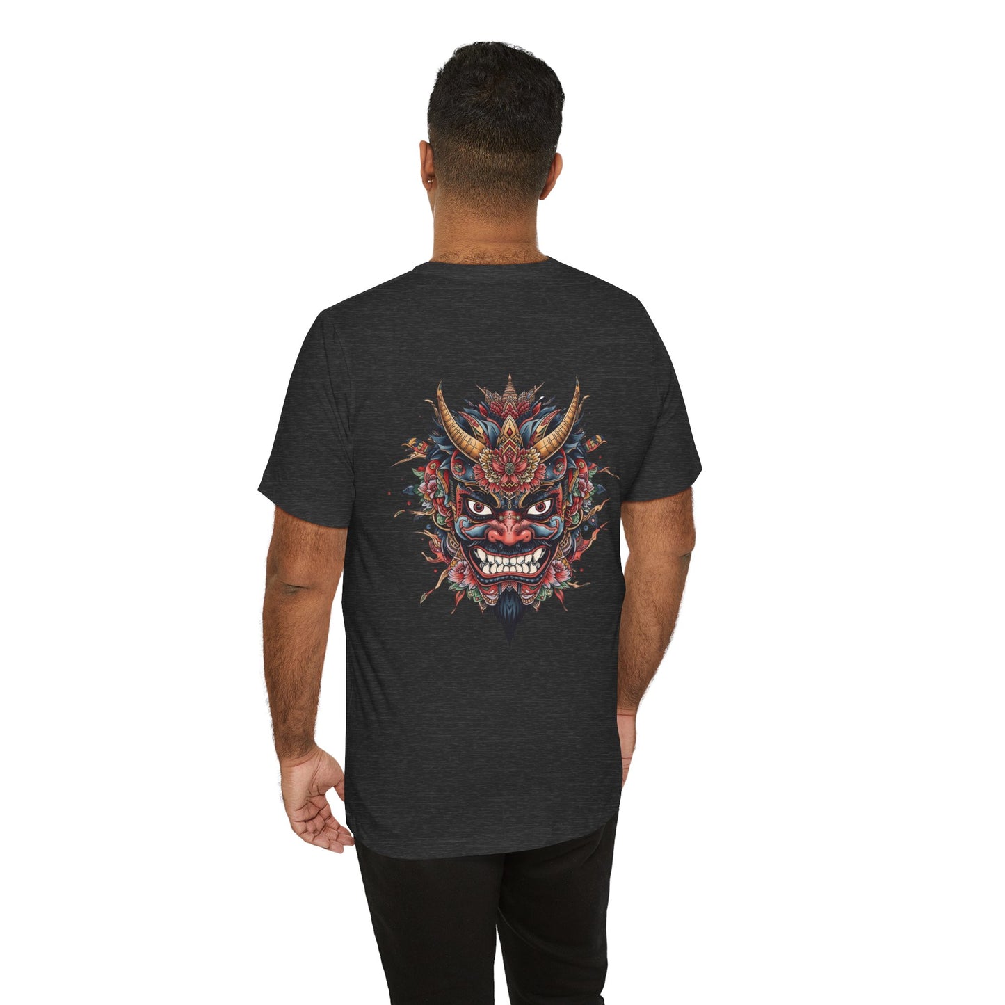 The Bold Oni Mask Streetwear T-Shirt