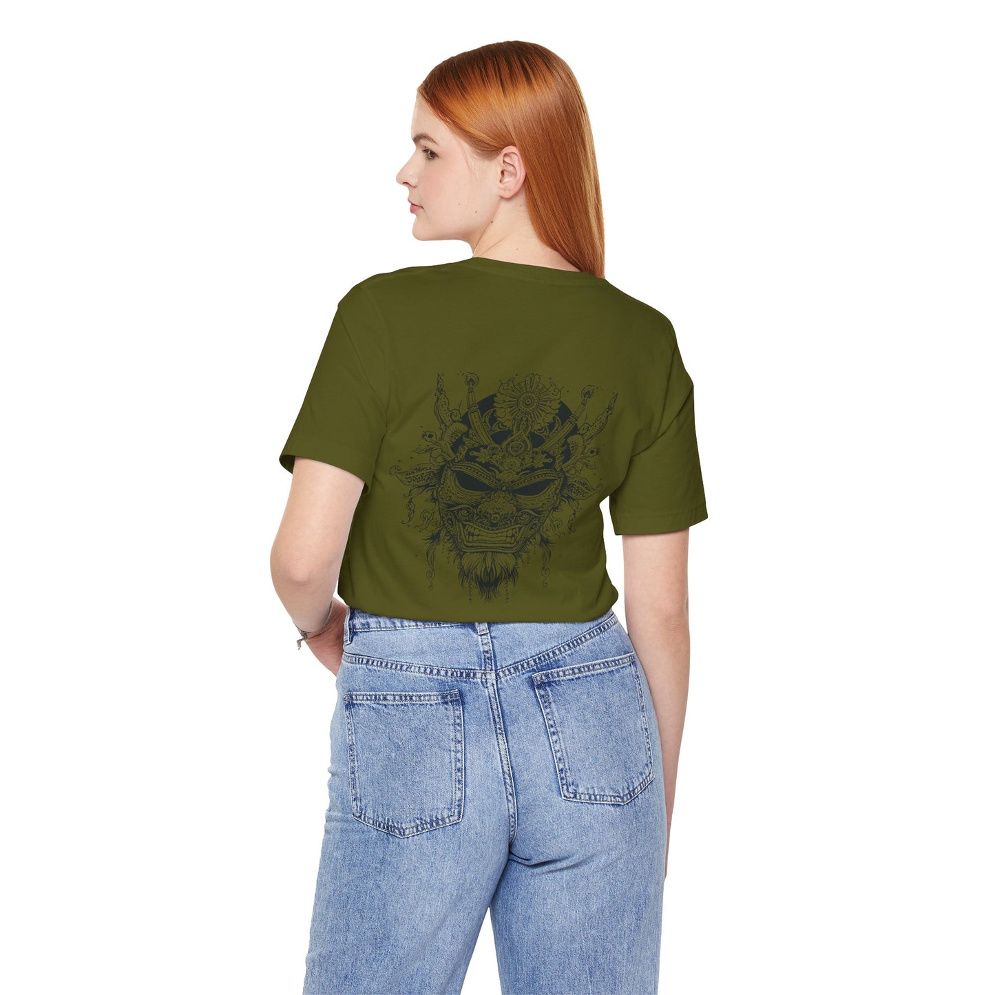 The Bold Oni Mask Streetwear T-Shirt