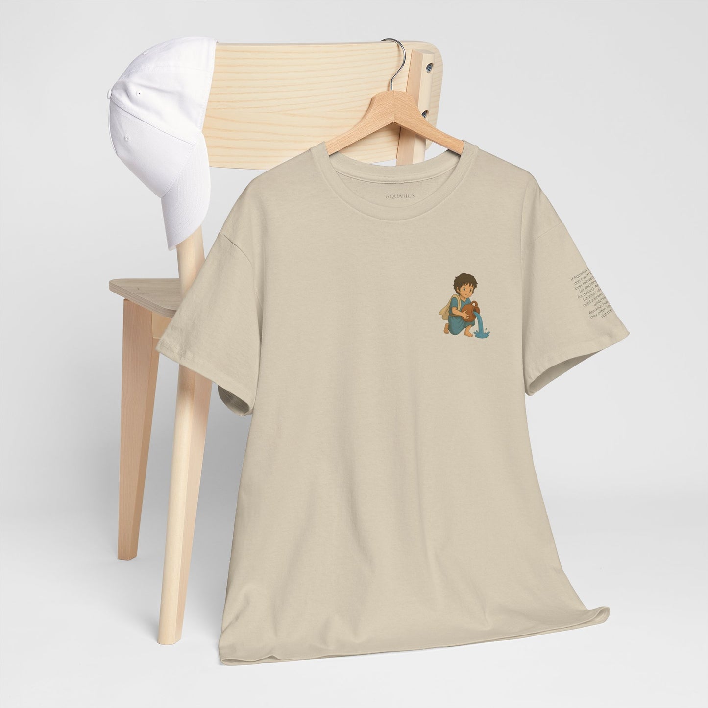 ACQUARIO - T-shirt Zodiacali da sogno: la magia delle stelle in stile Ghibli