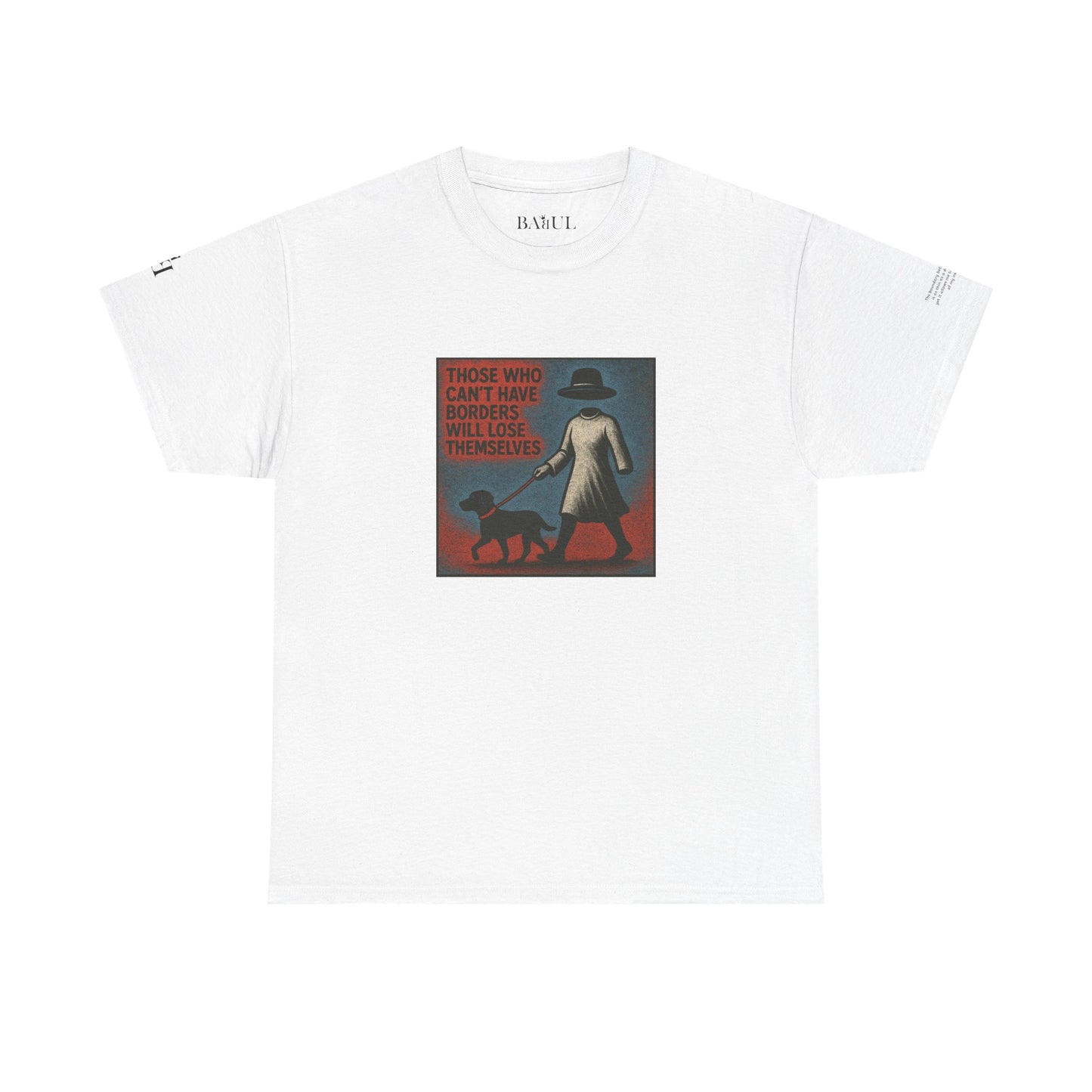 T-shirt Ribelle – Maglietta Unisex in Cotone Pesante per Spiriti Liberi.