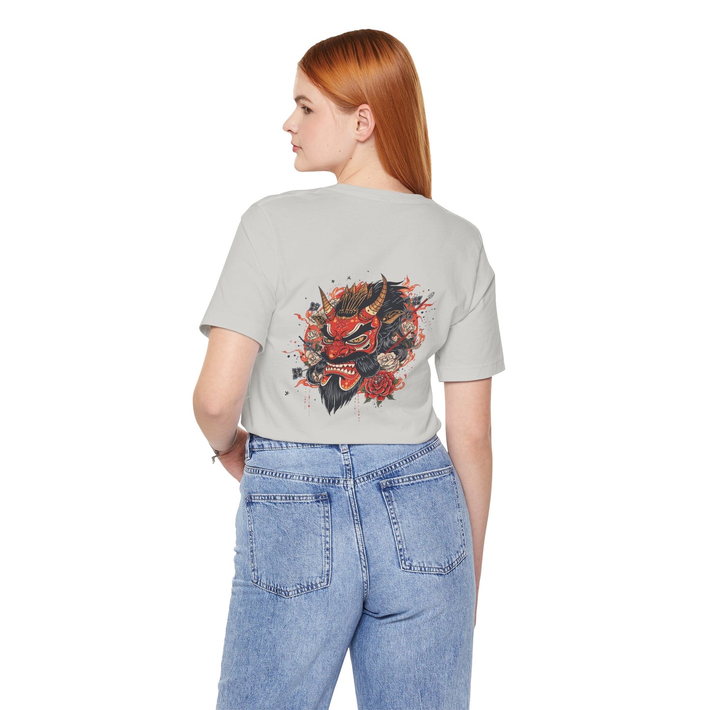 The Bold Oni Mask Streetwear T-Shirt