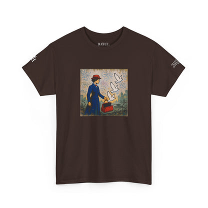 T-shirt Ribelle – Maglietta Unisex in Cotone Pesante per Spiriti Liberi.