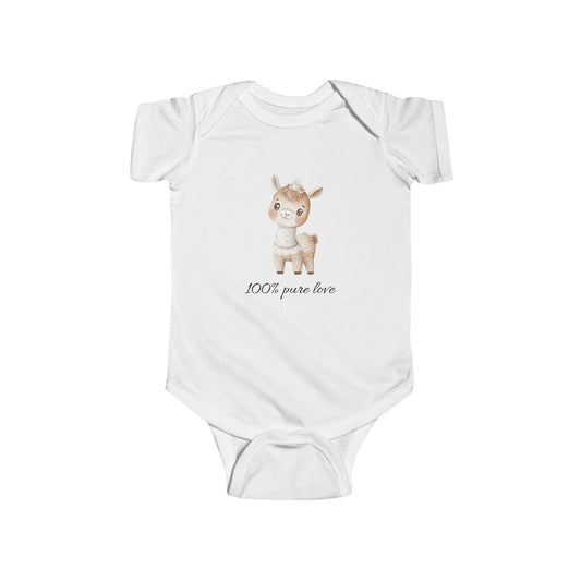 Adorabile body per neonati con grazioso disegno di lama